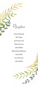 Sitzplan hochzeit flora grün Sitzplan hochzeit flora grün