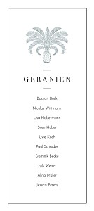 Sitzplan hochzeit paradiesvogel blau Sitzplan hochzeit paradiesvogel blau