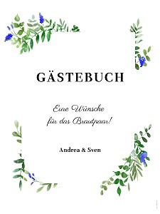 Willkommensschild hochzeit efeuzauber blau Willkommensschild hochzeit efeuzauber blau