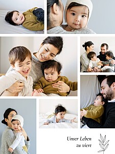 Poster groß kleiner sprössling (7 fotos) weiß Poster groß kleiner sprössling (7 fotos) weiß