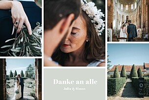 Dankeskarten hochzeit grün wunderbar (lang) grün Dankeskarten hochzeit grün wunderbar (lang) grün