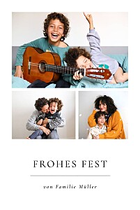 Weihnachtskarten neujahrskarten kostbare momente (hochformat) weiß Weihnachtskarten neujahrskarten kostbare momente (hochformat) weiß