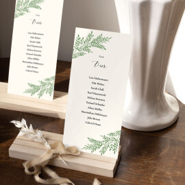 Sitzplan Hochzeit Fauna Grün