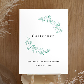 Willkommensschild hochzeit aquarellkranz weiß Willkommensschild hochzeit aquarellkranz weiß