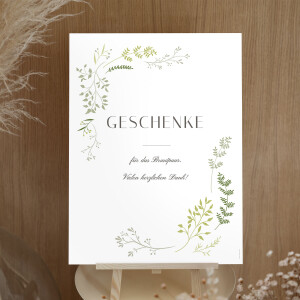 Willkommensschild Hochzeit Sommerzweige Flechte Willkommensschild Hochzeit Sommerzweige Flechte