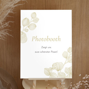 Willkommensschild Hochzeit Eukalyptuszweige Beige Willkommensschild Hochzeit Eukalyptuszweige Beige