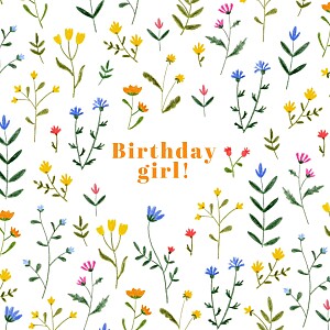 Einladungskarten kindergeburtstag wildblumenwiese weiß Einladungskarten kindergeburtstag wildblumenwiese weiß