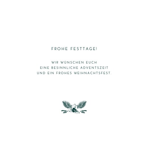 Weihnachtskarten Gutenachtgeschichte (Klappkarte) Grün - Seite 3 Weihnachtskarten Gutenachtgeschichte (Klappkarte) Grün - Seite 3