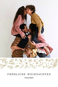 Weihnachtskarten festliches ornament beige Weihnachtskarten festliches ornament beige