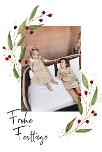 Weihnachtskarten weiß kleine beeren weiß Weihnachtskarten weiß kleine beeren weiß
