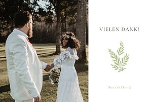Dankeskarten hochzeit weiß blumentanz (lang) weiß Dankeskarten hochzeit weiß blumentanz (lang) weiß