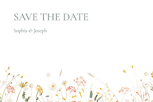 Save-the-date karten floral landliebe weiß Save-the-date karten floral landliebe weiß
