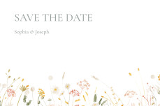 Save-the-Date Karten Landliebe Weiß Save-the-Date Karten Landliebe Weiß