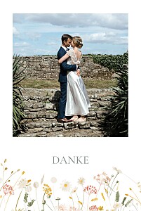 Dankeskarten hochzeit originell landliebe (hoch) weiß Dankeskarten hochzeit originell landliebe (hoch) weiß