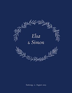 Hochzeitseinladungen blau romantisch marineblau Hochzeitseinladungen blau romantisch marineblau