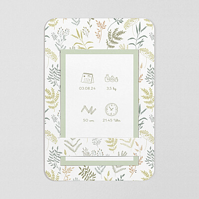 Geburtskarten originell liberty blumen (fotoband) grün Geburtskarten originell liberty blumen (fotoband) grün
