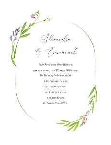 Hochzeitseinladungen rosa blumenidylle (krone) rosa Hochzeitseinladungen rosa blumenidylle (krone) rosa