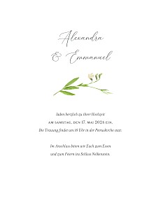 Hochzeitseinladungen blau blumenidylle blau Hochzeitseinladungen blau blumenidylle blau