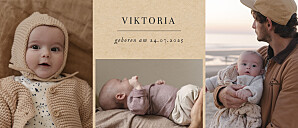 Geburtskarten jungen sweet moments (panorama) kraft Geburtskarten jungen sweet moments (panorama) kraft