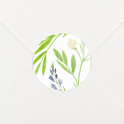 Aufkleber hochzeit blau blumenidylle blau Aufkleber hochzeit blau blumenidylle blau
