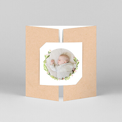 Geburtskarten floral zarte knospen (duo) weiß Geburtskarten floral zarte knospen (duo) weiß
