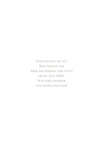 Geburtskarten Schmuckstück (Klappkarte) Hoch Weiß - Seite 3 Geburtskarten Schmuckstück (Klappkarte) Hoch Weiß - Seite 3