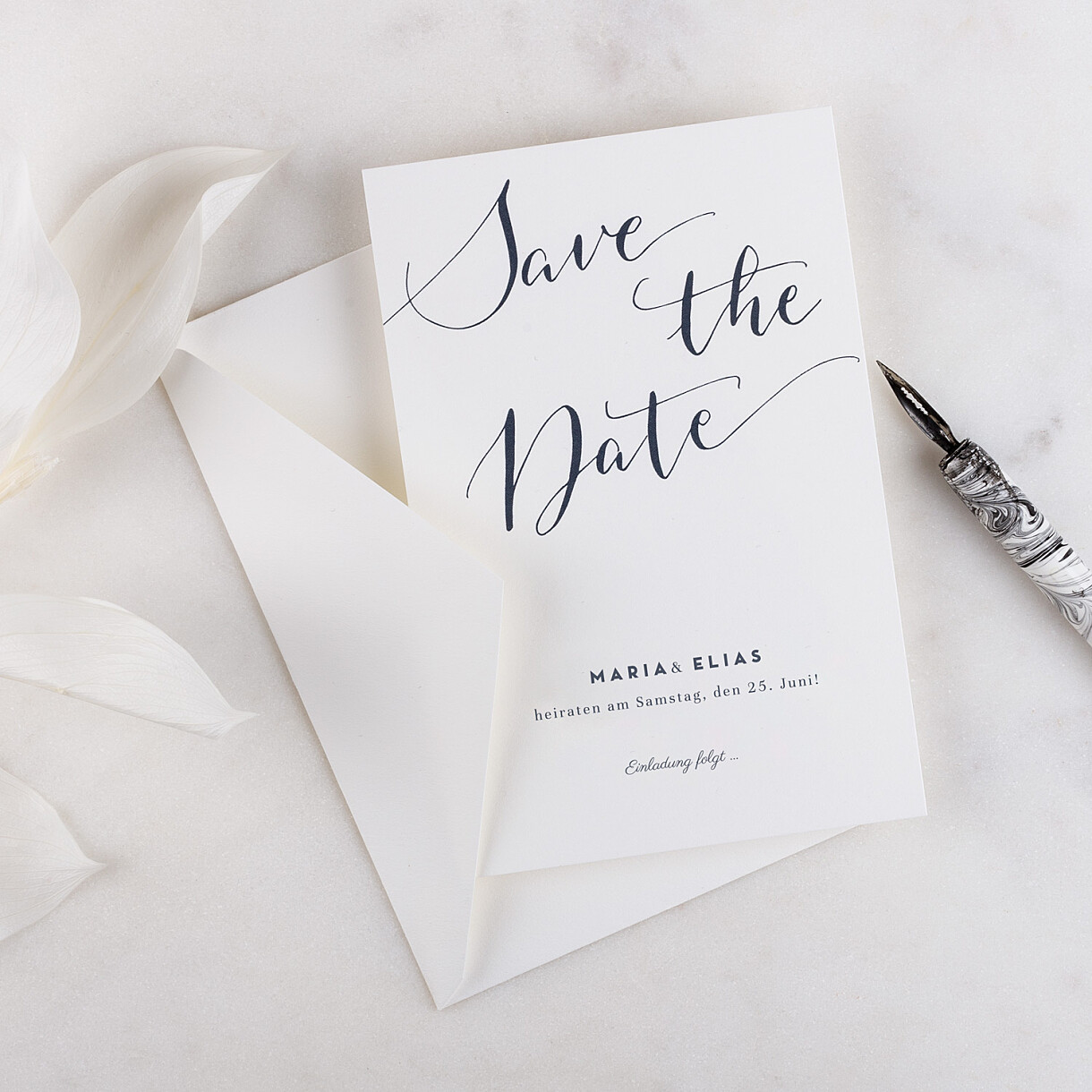 Save-the-date karten swing Save-the-date karten swing