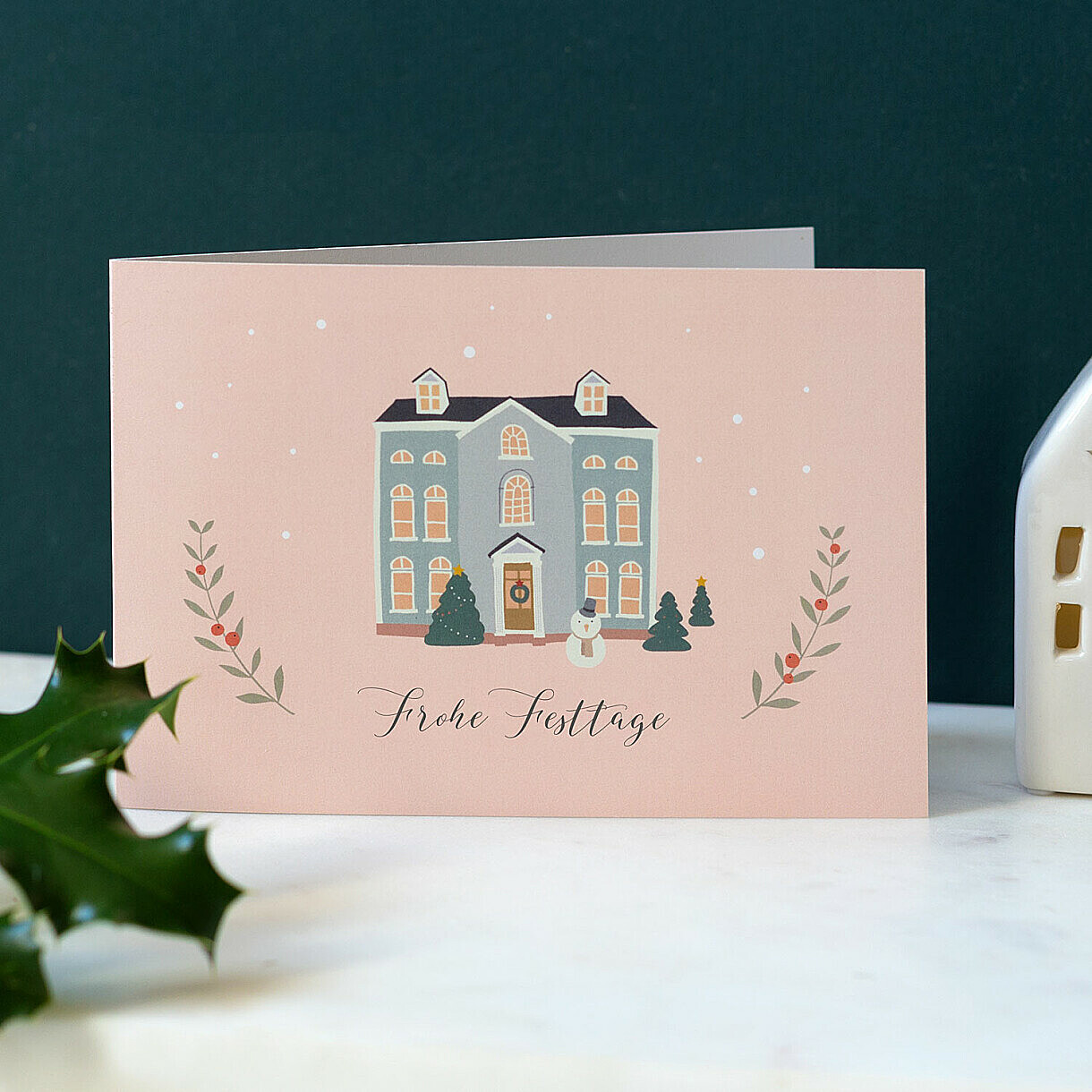 Weihnachtskarten geschäftlich cottage Weihnachtskarten geschäftlich cottage