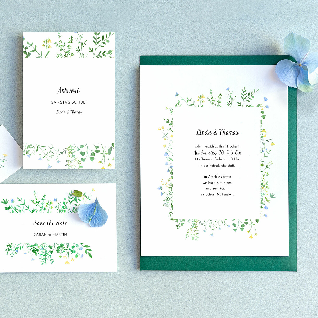 Hochzeitseinladungen blumenrahmen Hochzeitseinladungen blumenrahmen