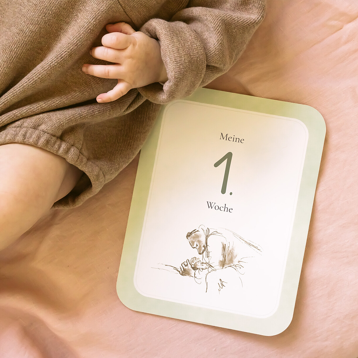 Meilensteinkarten Baby, © Ernest & Celestine Meilensteinkarten Baby, © Ernest & Celestine