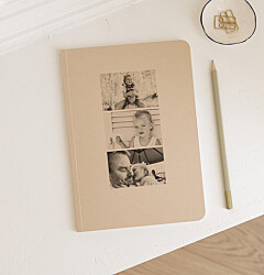 Notizbuch Softcover und Foto
